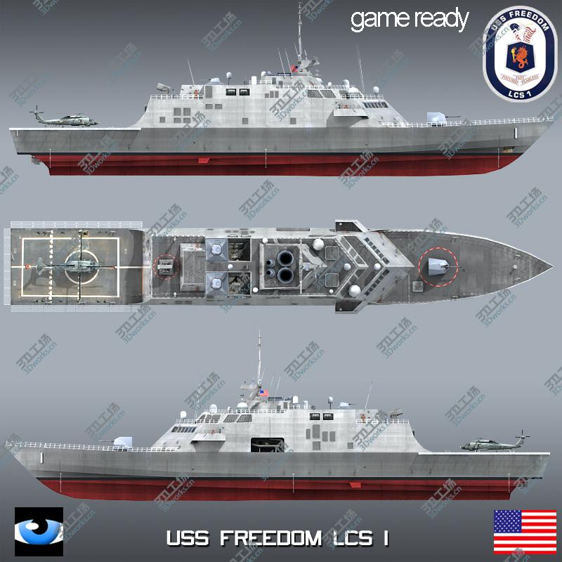 images/goods_img/2021040165/USS Freedom LCS 1 with SH60/2.jpg